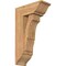 Ekena Millwork Balboa Traditional Smooth Bracket w/ Offset Brace, Western Red Cedar, 7 1/2"W x 18"D x 30"H BKT0806X18X30BOA01SWR - alternate 1